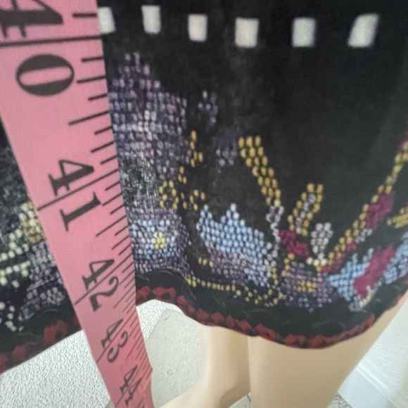 ETRO Milano Sleeveless Twist Front Light Tribal Print Midi Dress Size 42 (US 8) - Picture 9 of 13